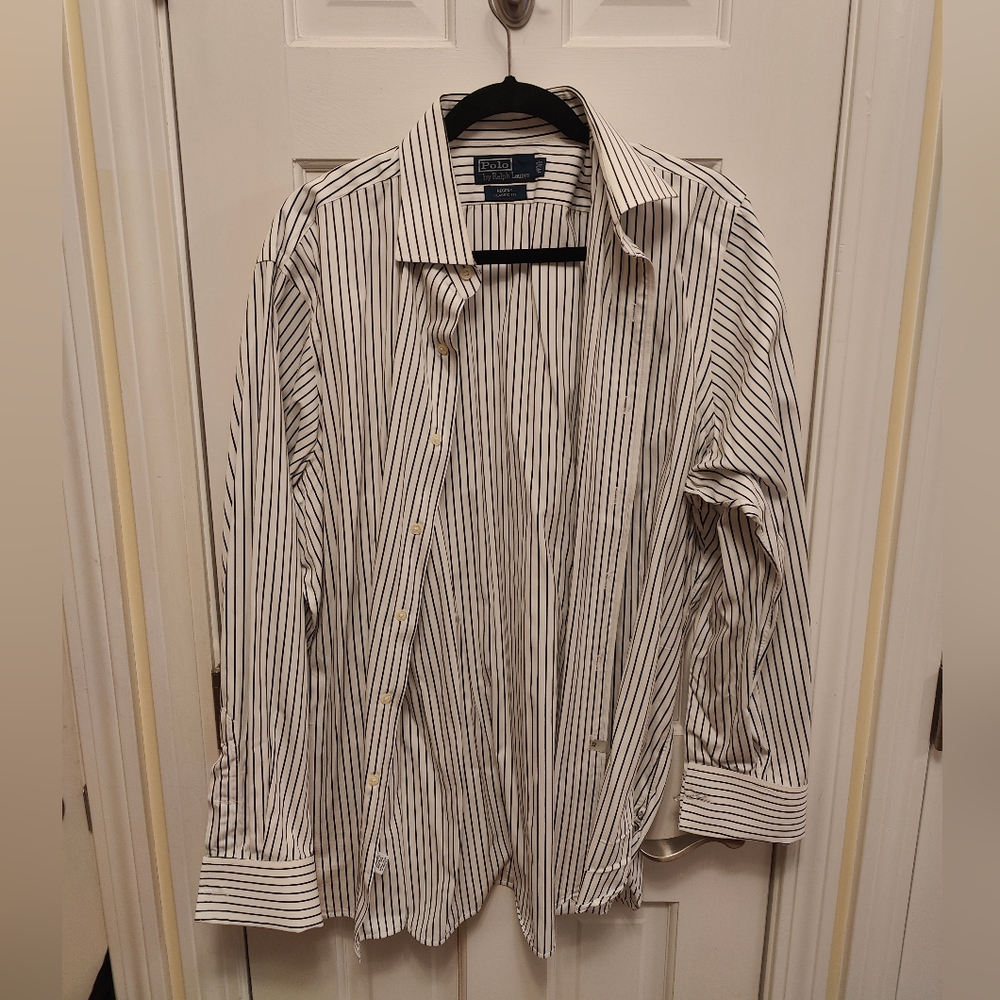 Men's Ralph Lauren Regent Dress shirt 17 35